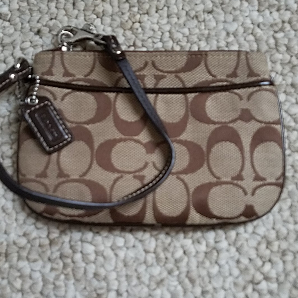 Coach wristlet